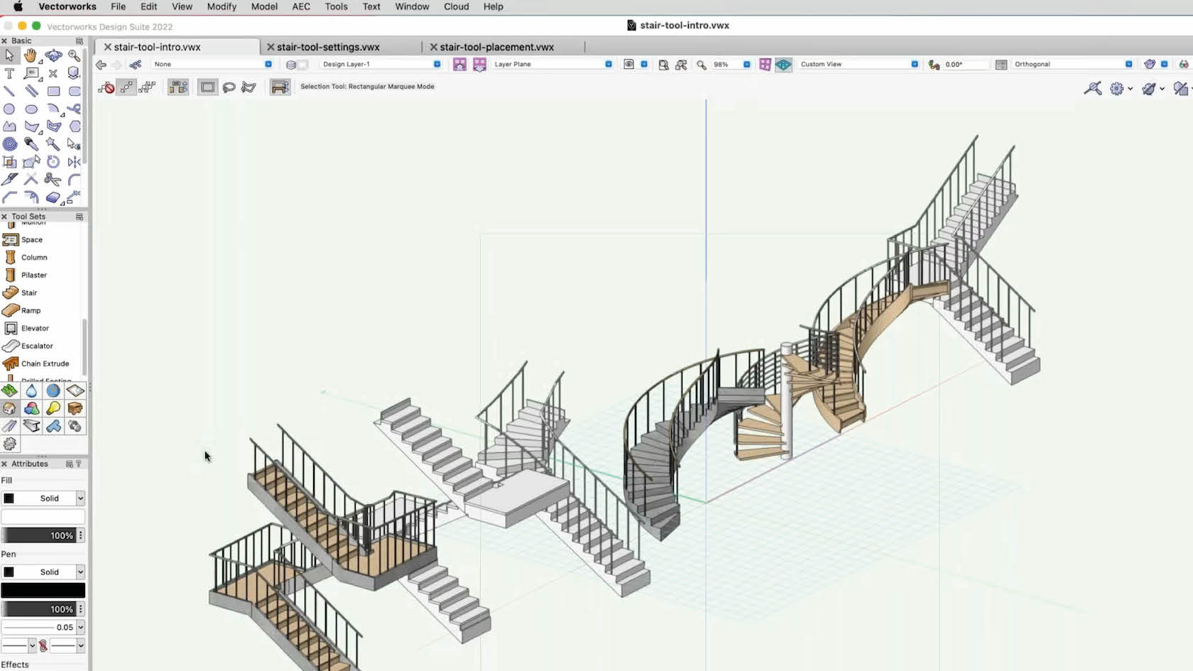 COFFEE BREAK THE STAIR TOOL Vectorworks University